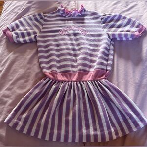 Vintage Cabbage Patch Kids Striped Dress